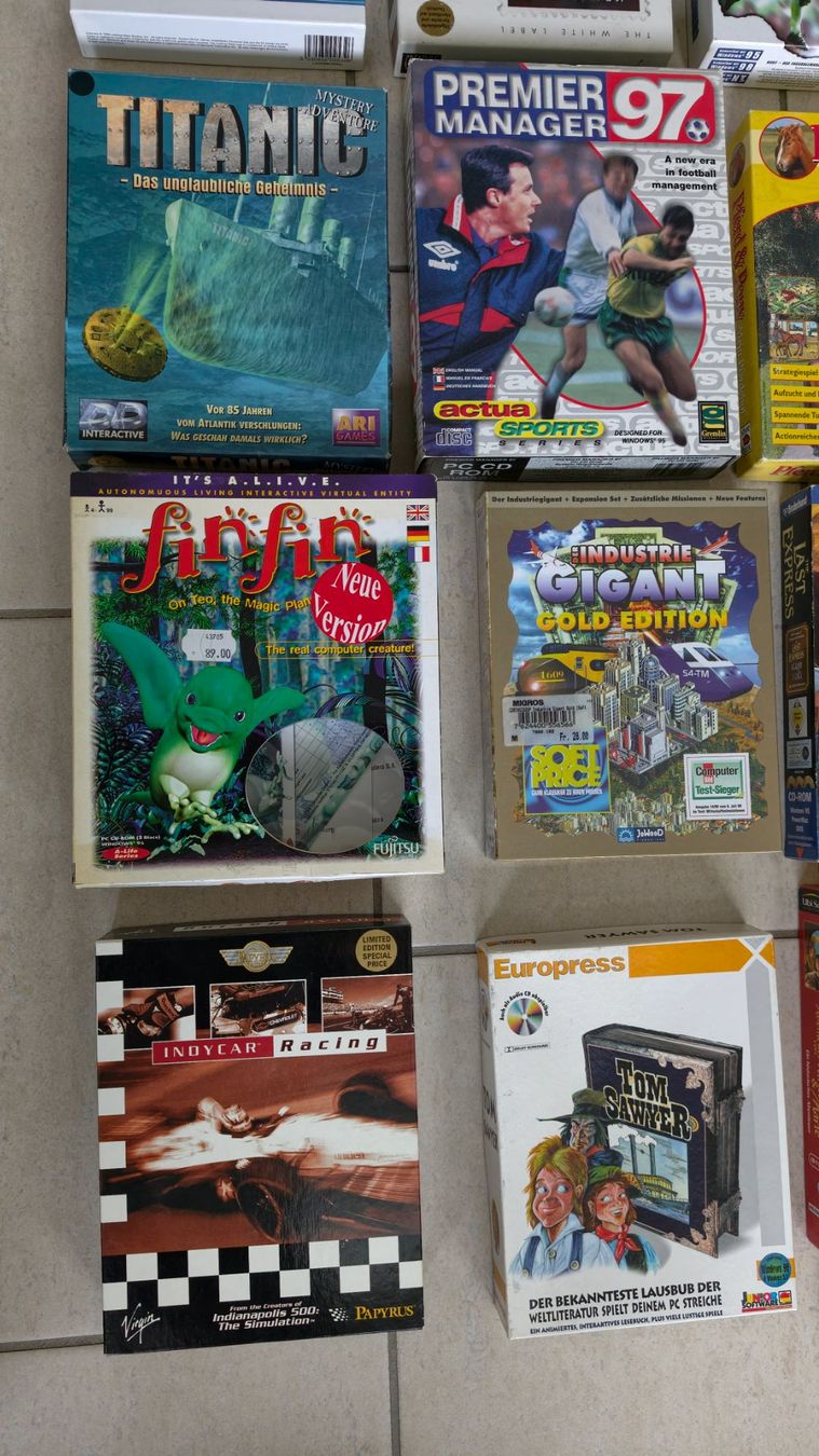Jeux: Diverse alte PC Games – D'occasion à Rosshäusern par West66 7