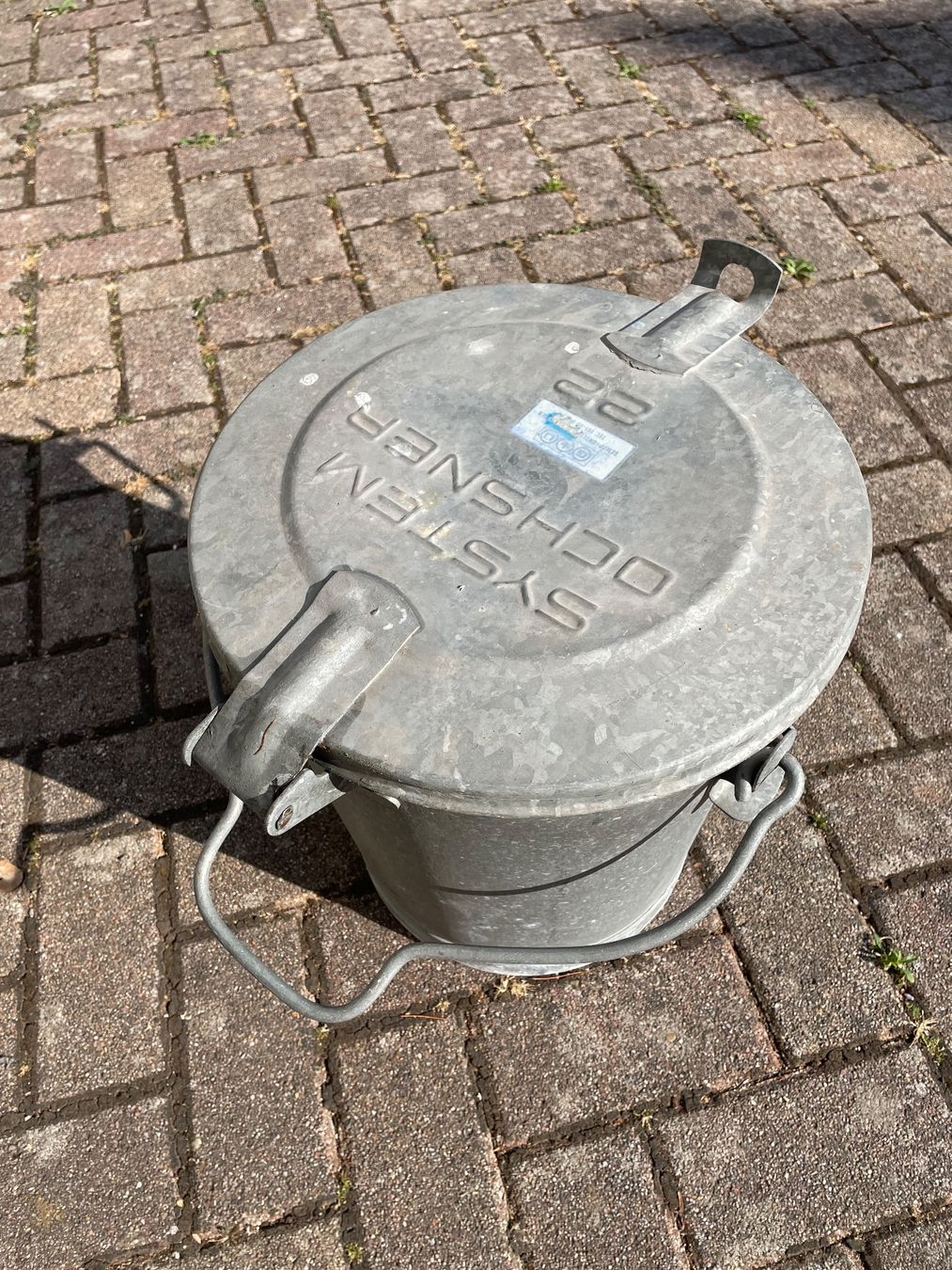 Ochsner Cestini per rifiuti: Vintage Ochsner System Kübel 22l – Usato da Basel venduto da RAMSESSOLEIL