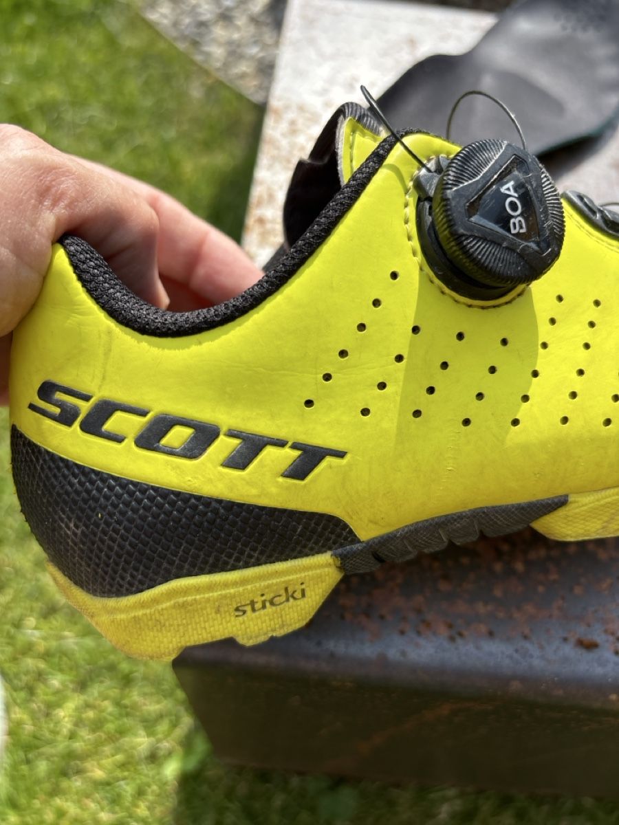 Scott Herrenschuhe: Scott MTB Schuhe gelb Grösse 36 mit Boa System – Gebraucht aus Pany von stuf3 5