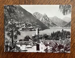 Postkarte Lago di Lugano (Sfondo di Porlezza)