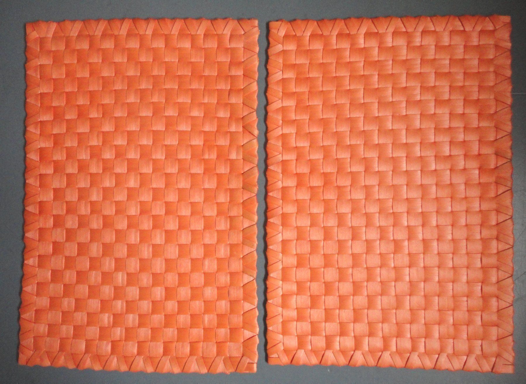 Altra biancheria da tavola: Tischsets Orange 5Stk. 70er Jahre – Usato da zürich venduto da parts5060 1