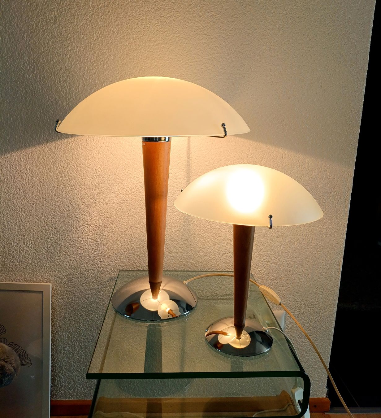 2 Vintage Ikea Pilzlampen aus den 90ern Kvintol Kaufen auf Ricardo
