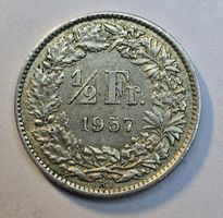 50 Rp. 1957 Silbermünze