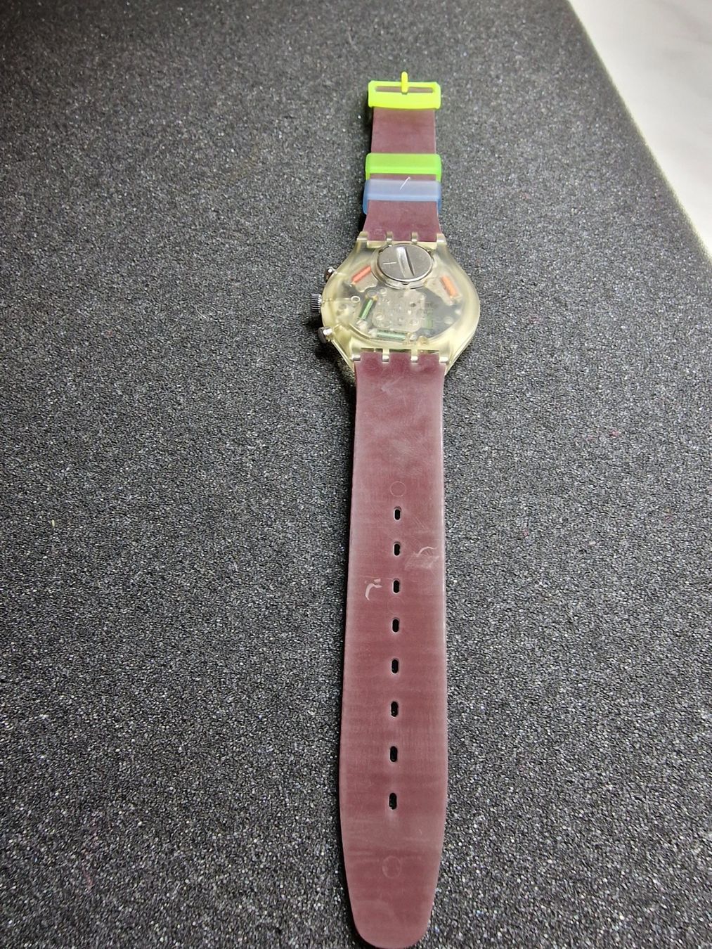 Swatch Uhren: Swatch. Ref. SCK 101 "Blue Chip" 38mm – Neu und originalverpackt aus Bülach von  7