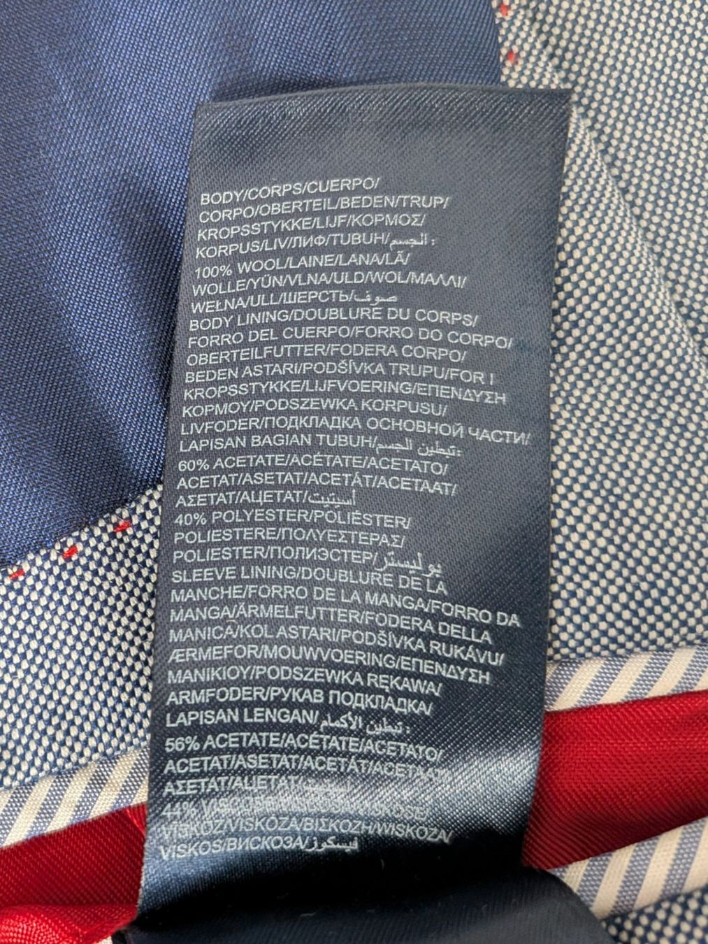 Tommy Hilfiger Anzüge, Sport- & Funktionsanzüge: TOMMY HILFIGER Jacket graublau – Gebraucht aus Suhr von Restwert_Suhr 8