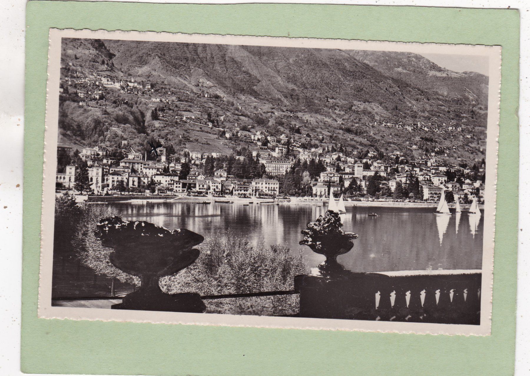 Cartoline postali: Locarno Muralto 1950 – Usato da Herisau venduto da Lisegrat2008