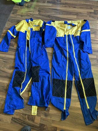 2x Michelin Overall Arbeitskombi + cap gr.XL, L