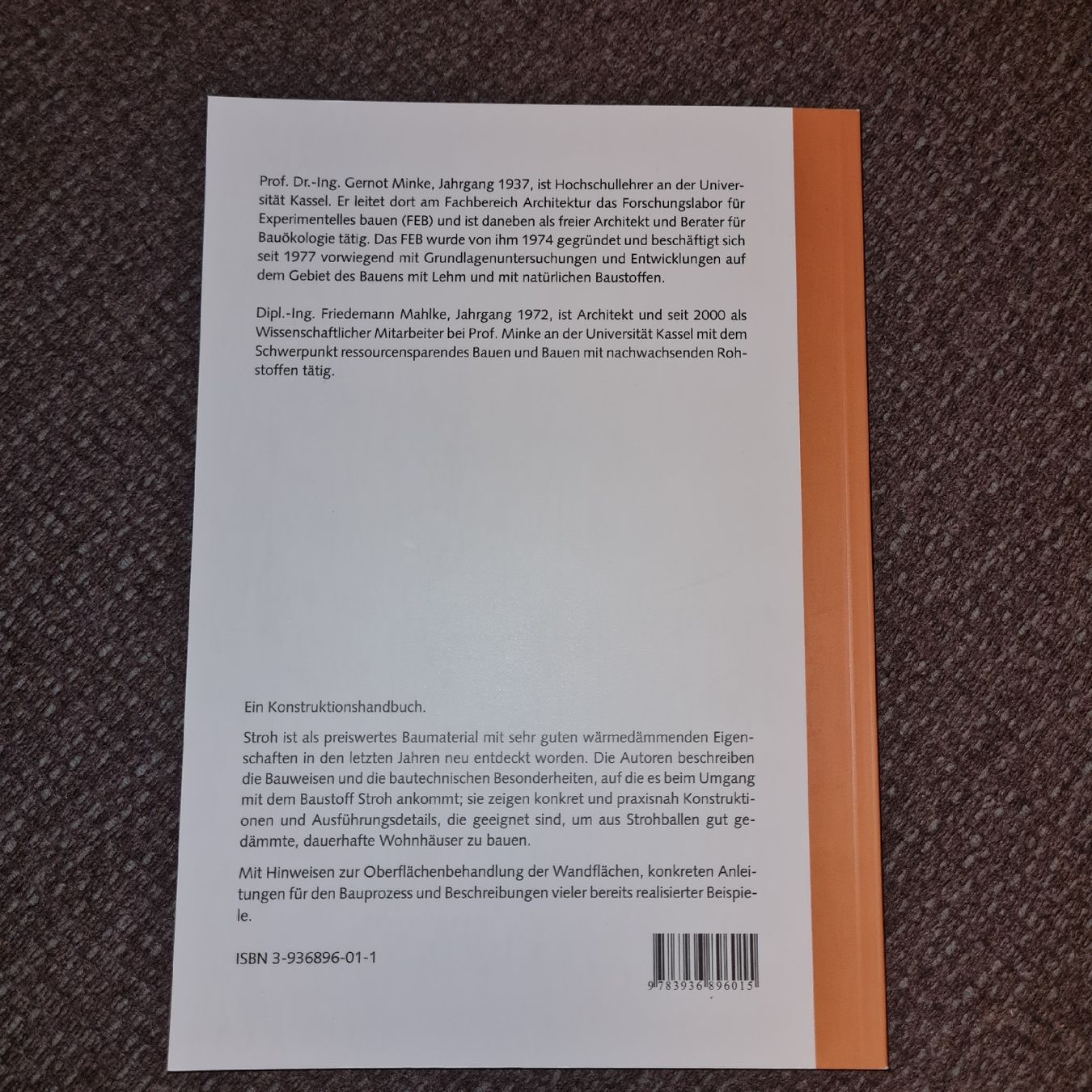 Bücher: Der Strohballenbau – Neu (gemäss Beschreibung) aus Basel von Piscosour01 1