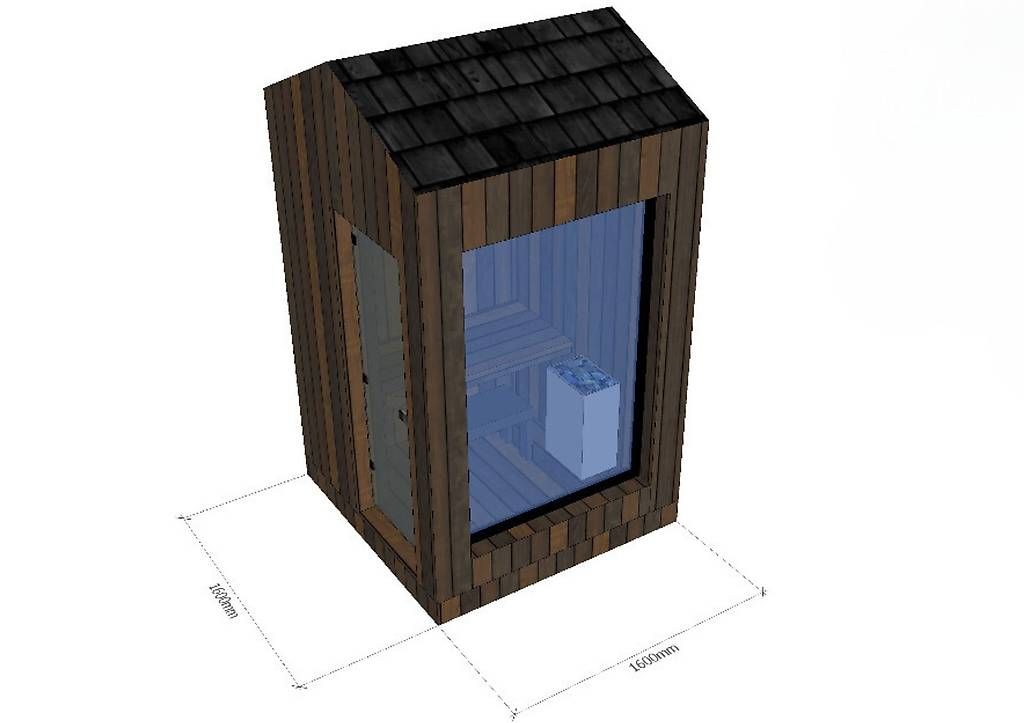 Sauna & Accessori: EPIC Sauna Mini / L046 – Usato da St. Gallen venduto da Spa_at_Home911 9