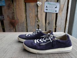 Gabor Leder Sneaker dunkelblau Gr. 40 (7) - 425197