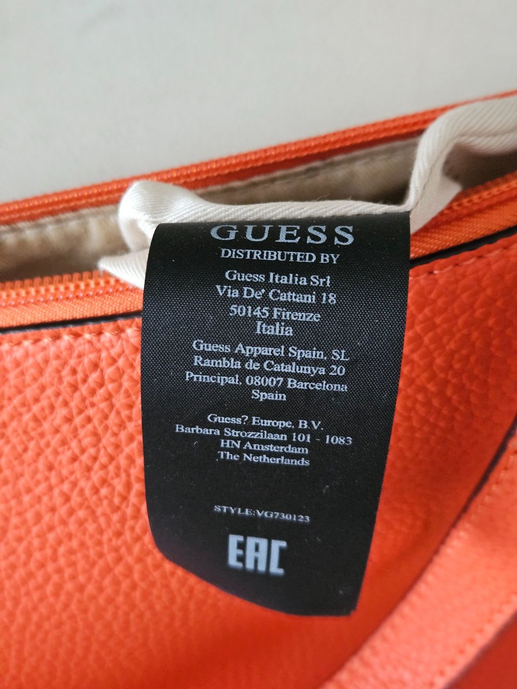 Guess Borse da donna: Guess sac à main neuf orange – Nuovo (secondo la descrizione) da Romanel-sur-Lausanne venduto da delaforet 2
