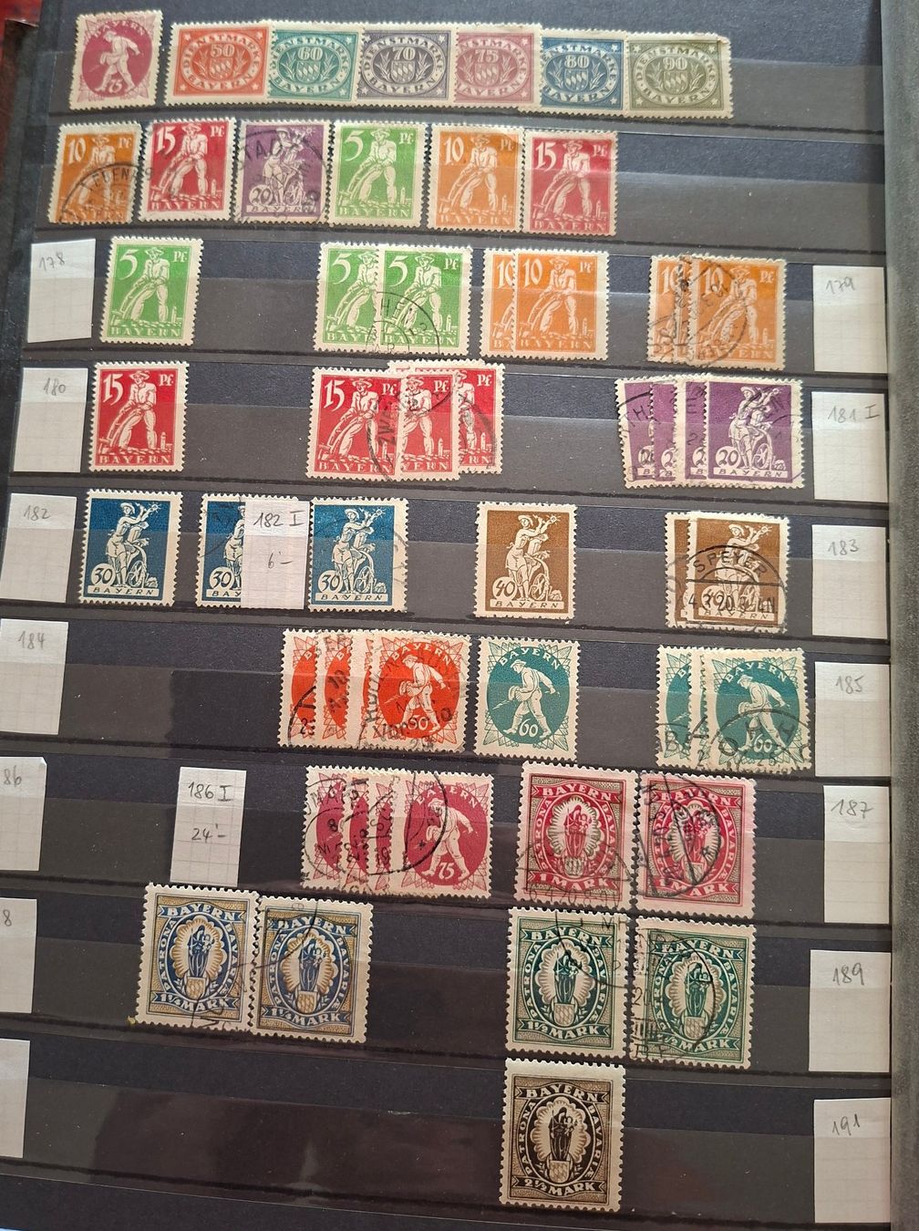 Tous les timbres: Briefmarken Altdeutschland – D'occasion à Dotzigen par ser_8hp9