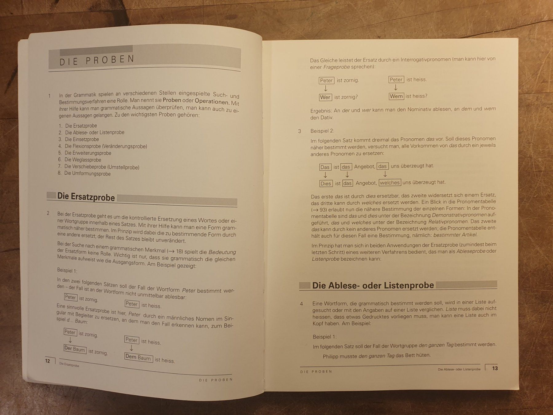 Livres: Deutsche Grammmatik - Peter Gallmann – D'occasion à Zürich par loosebone 6
