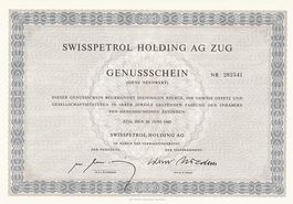 Swiss Petrol Holding, Zug 1960