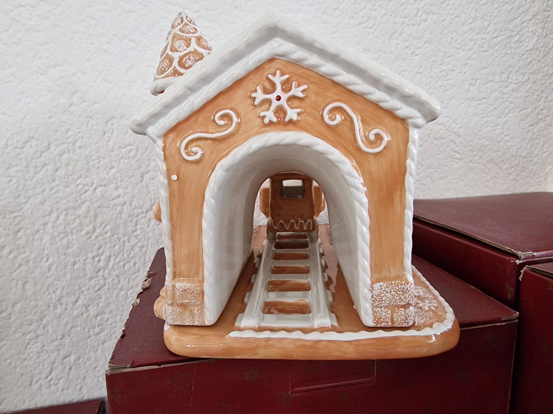 Tutte le decorazioni: Villeroy boch winter bakery Lebkuchenbahnhof – Nuovo e nell'imballaggio originale da Oberglatt ZH venduto da Alischa1 3