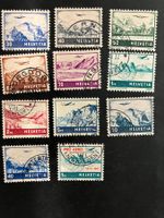 1941/48 Flugpost, Kat. F27-34, 35, 43-44, 11 Werte, KP 91.--