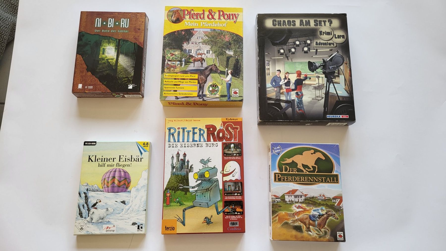 Giochi: Diverse alte PC Spiele BigBox – Usato da Rosshäusern venduto da West66 1