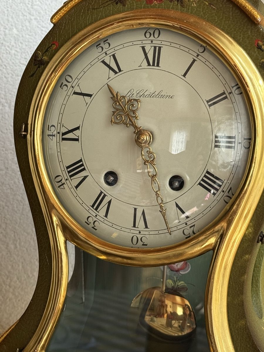 Stand- & Wanduhren: Pendule „ Le Chatelaine „ Halbstundenschlag / 2015 revidiert – Gebraucht aus siebnen von minte 1