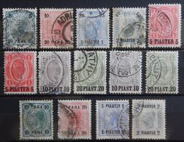 Levante Österreich ex. Kat. 32-46 gest. 1900/03 Kat. 46 Euro