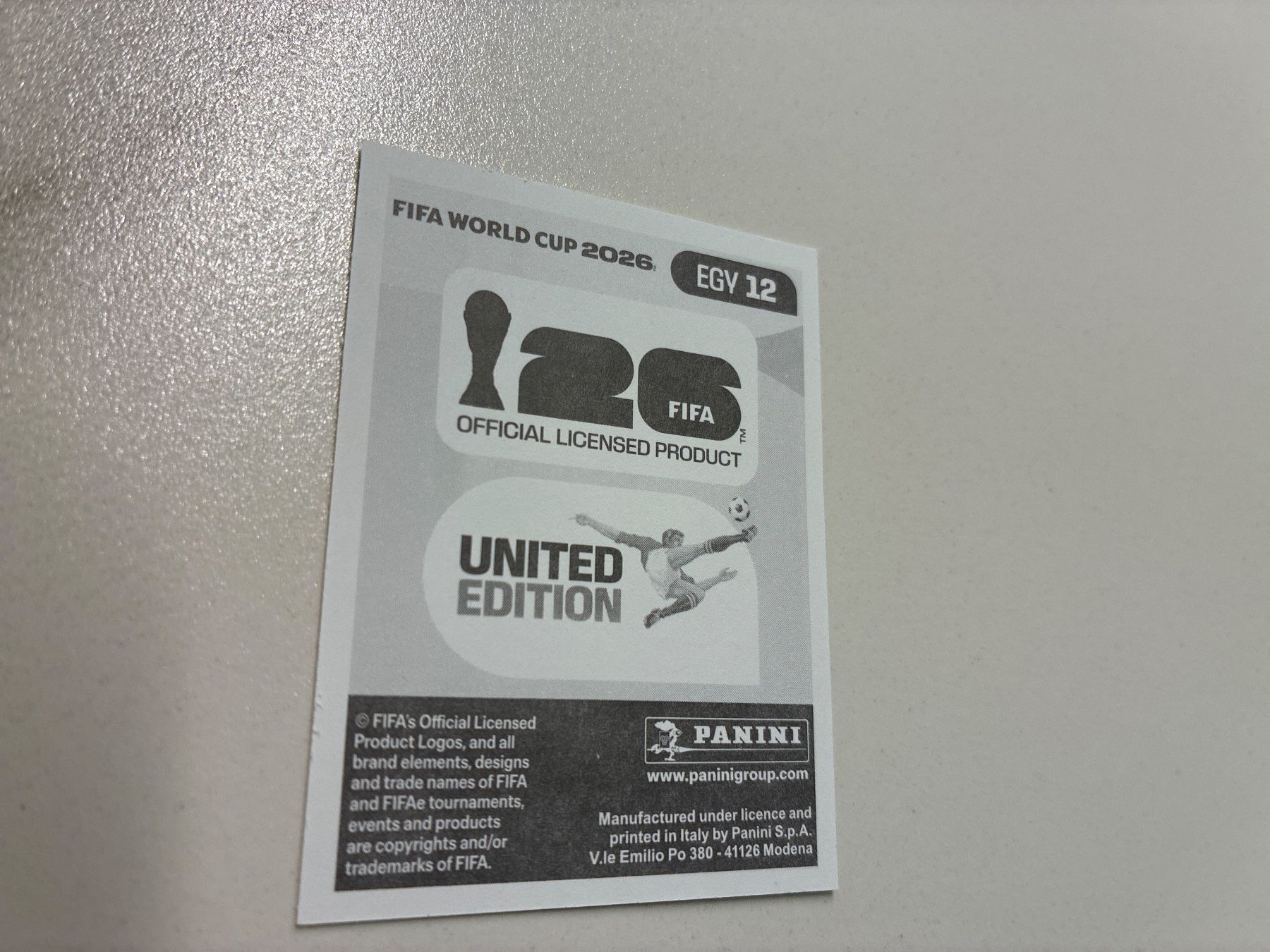 Panini Sammelbilder & Trading cards: Panini WM 2026 Mexiko Sticker - EGY12 – Neu (gemäss Beschreibung) aus Basel von yac_h5js 1