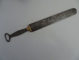 antiker Wetzstahl,Messerschärfer,Metzgerstahl ,Abziehstahl