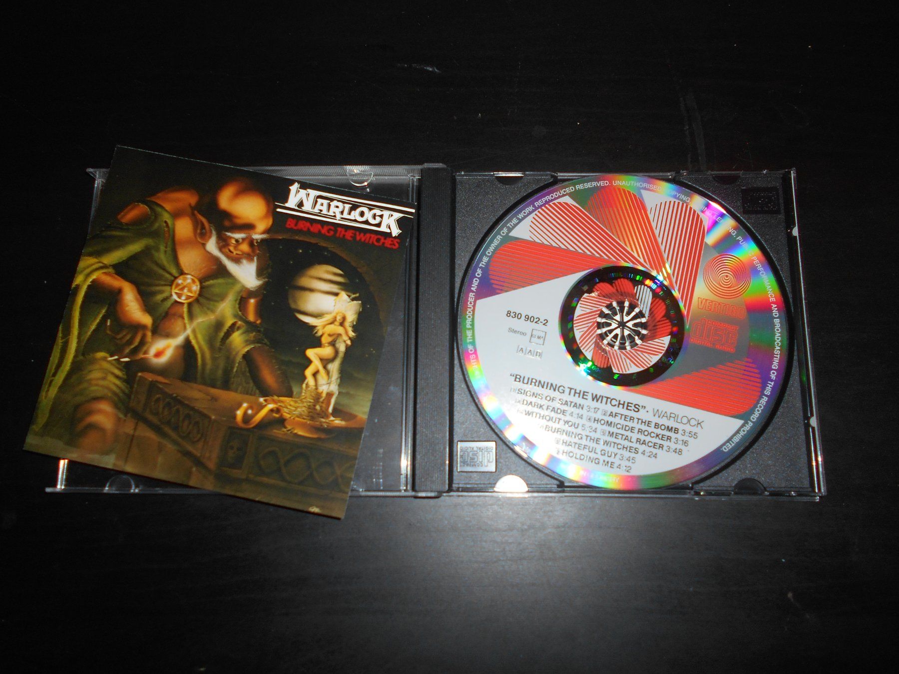CD: Warlock – Burning The Witches / 1987 – Usato da Aarberg venduto da witchhunter01