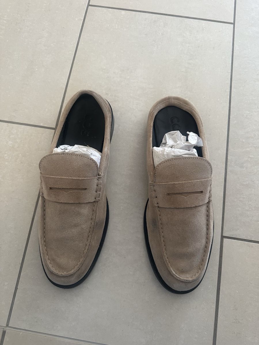 Cos Herrenschuhe: COS Wildleather slides Gr. 45 – Neu (gemäss Beschreibung) aus Zürich von SunnySeller
