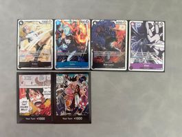 One Piece OP15 EB04 SR Karten Lot Englisch plus DON (A5)