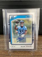 Dillon Johnson Rated Rookie Auto 030/199 Panini Donruss2024