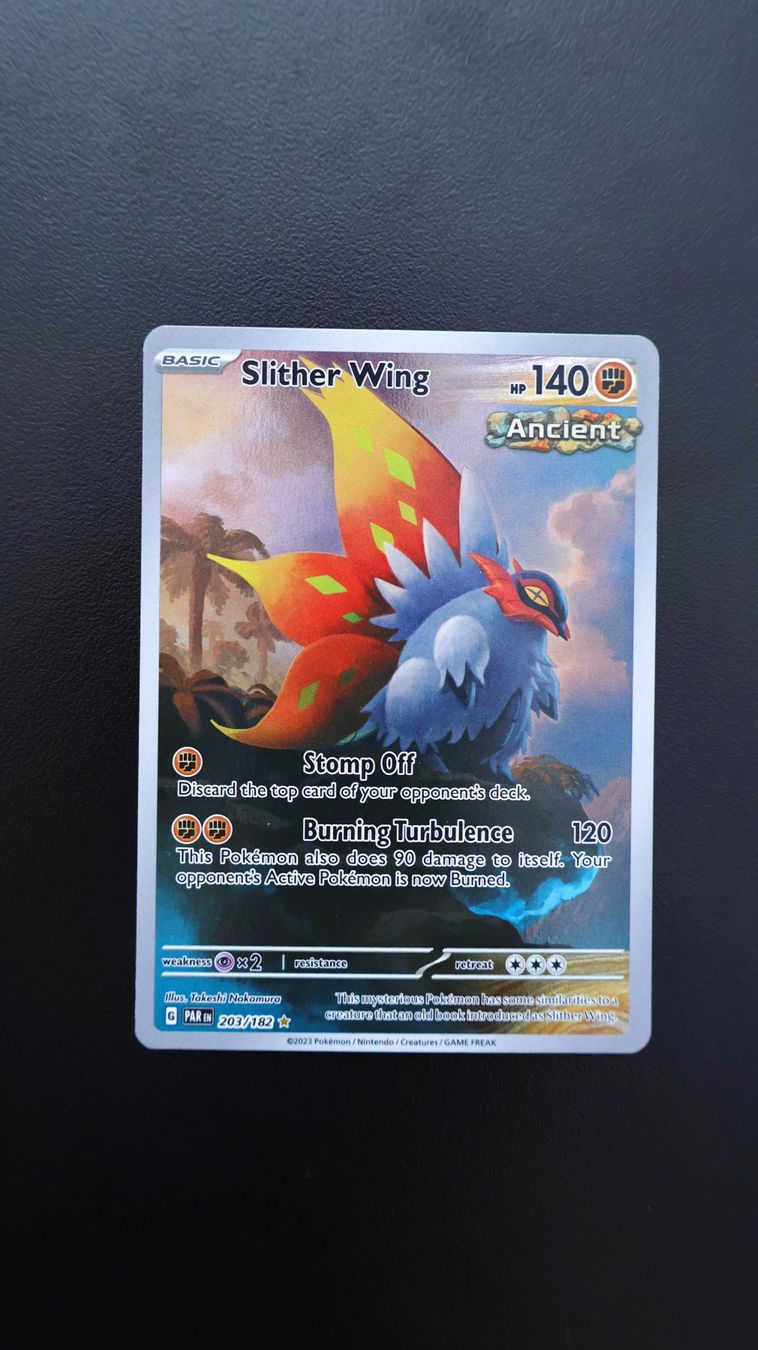 Pokémon Carte collezionabili: Pokémon Slither Wing #203 (1 von 2) – Nuovo e nell'imballaggio originale da Obfelden venduto da vivialexandra
