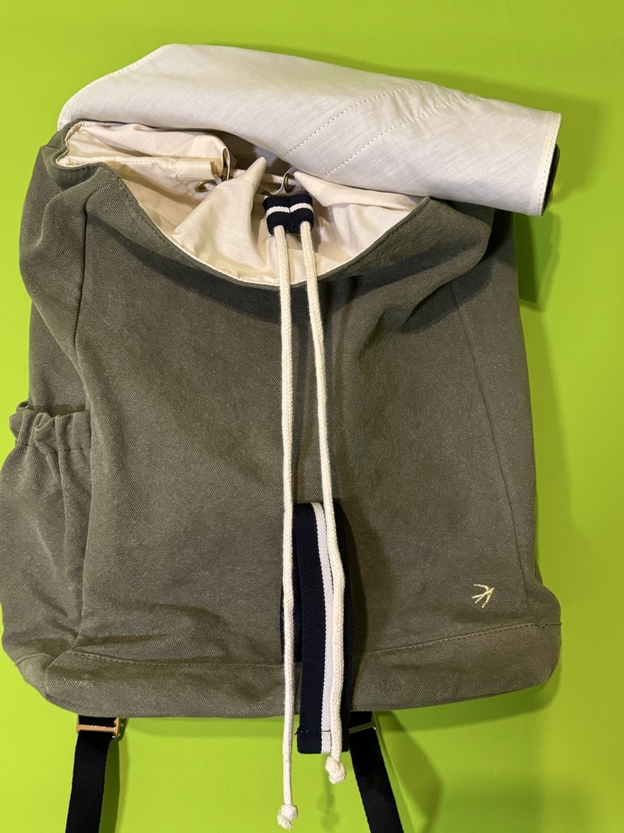 Rucksäcke: Rucksack Maison Jeanne, olivgrün, – Neu (gemäss Beschreibung) aus Basel von Bwolfels 3