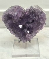 Amethyst Herz auf Stand HC 476g