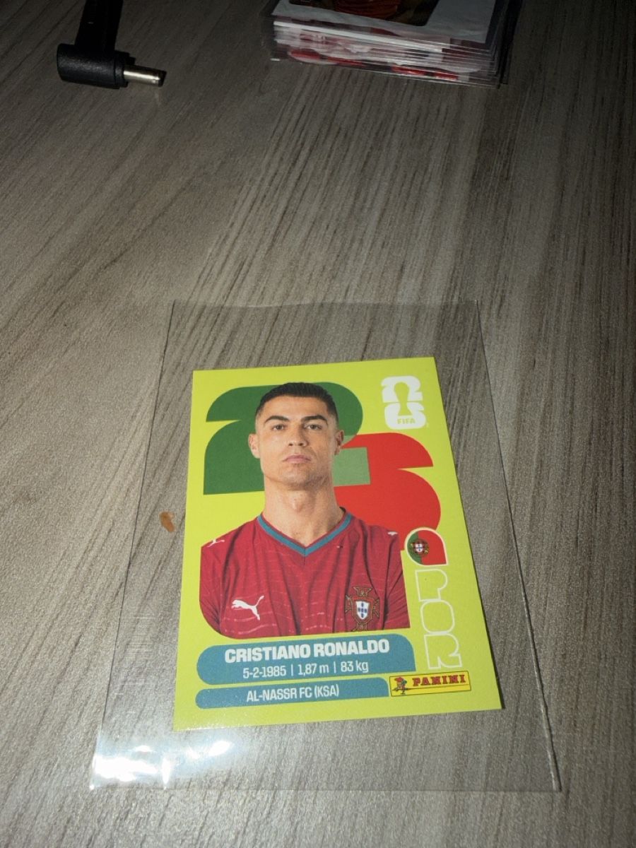 Panini Cartes à collectionner: Panini - Cristiano Ronaldo  – Neuf avec emballage d'origine à Estavayer-le-Lac par JPMendes27
