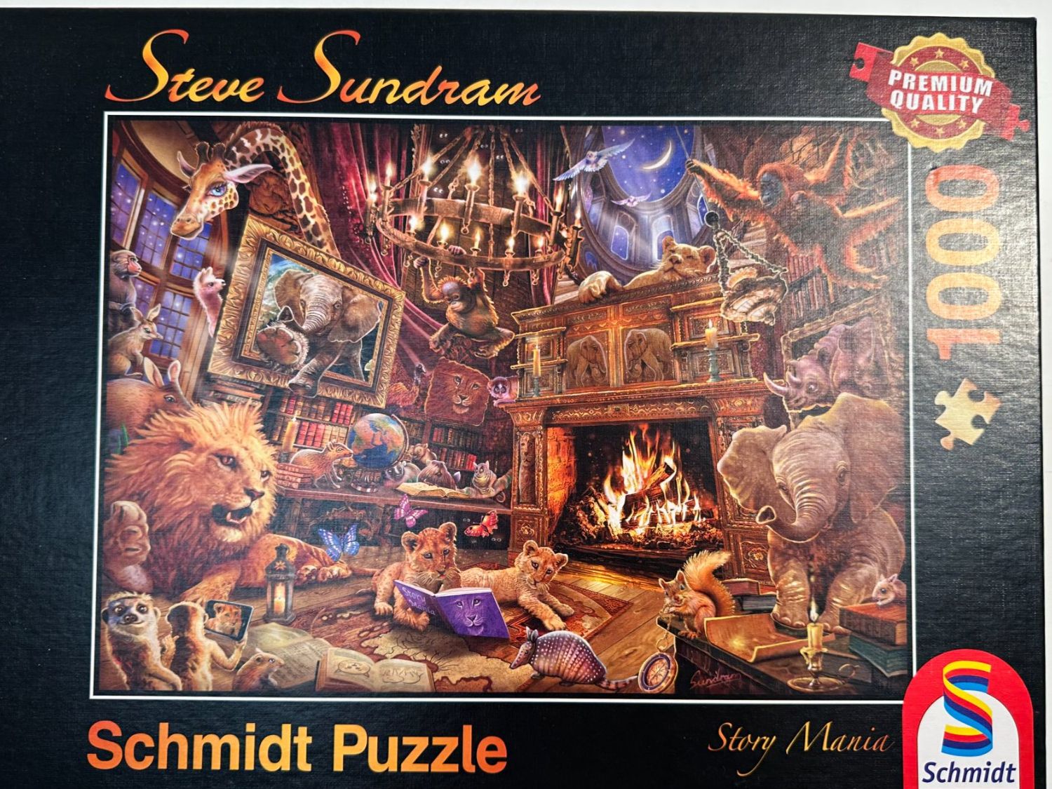 Puzzles: Schmidt Puzzle  Story Mania. 1000Teile – Gebraucht aus Dürnten von RaschaKatz