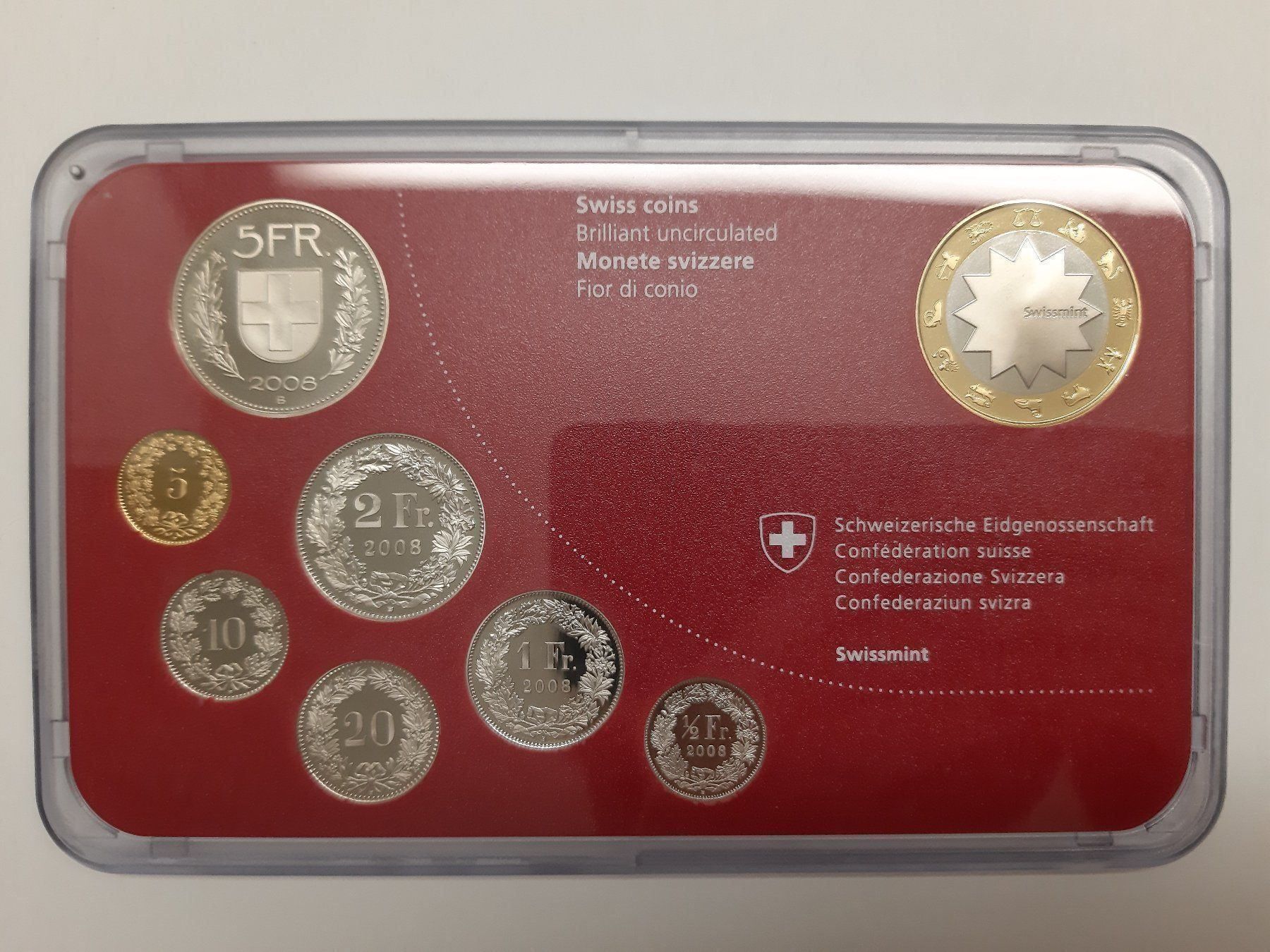Tutti le monete: Baby Münzsatz 2008 NEU! – Nuovo e nell'imballaggio originale da Pfäffikon ZH venduto da Schweizer_Muenzen 3