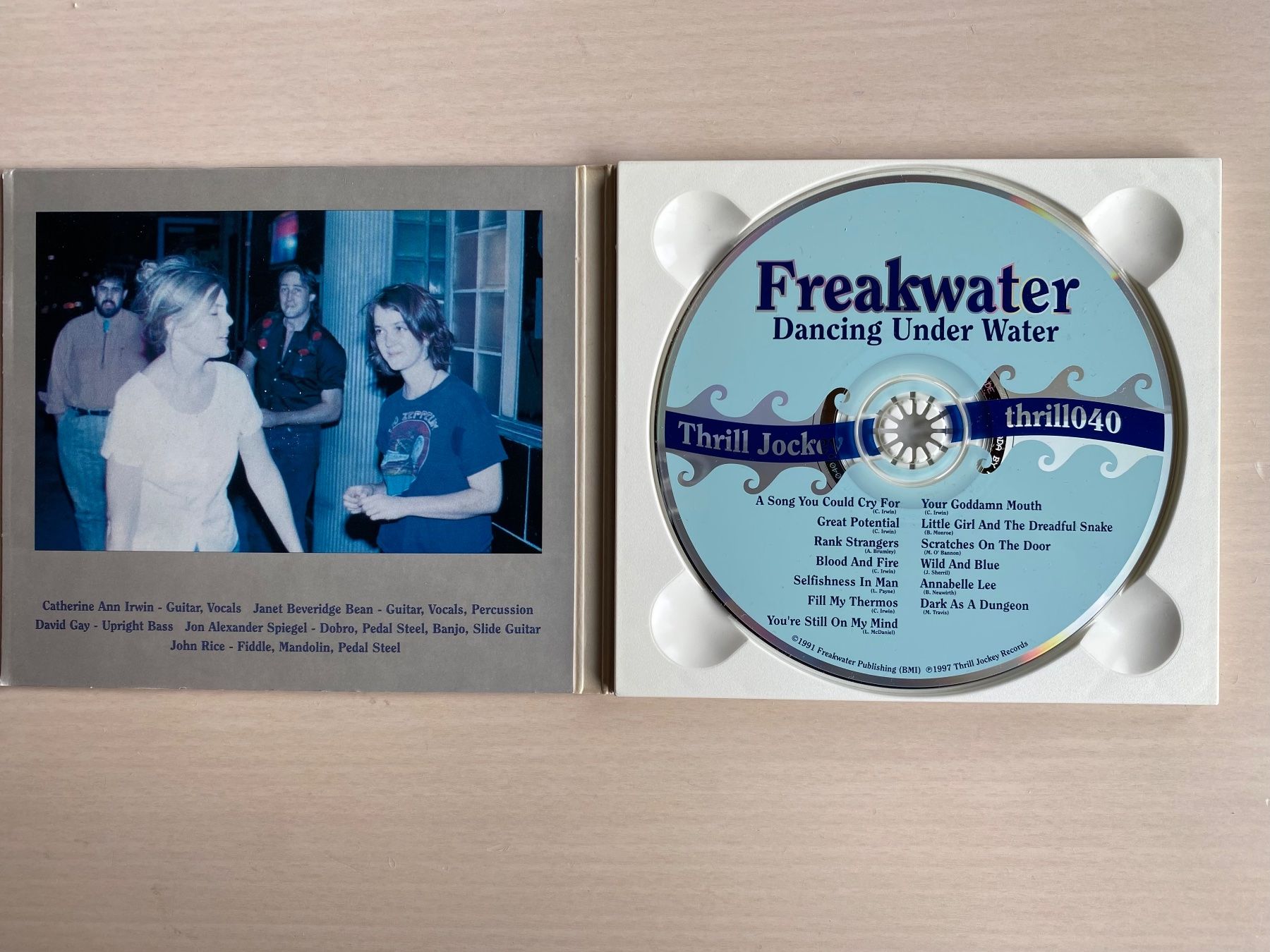 CD: Freakwater - Dancing Under Water – Usato da Oberried Brienz venduto da Chyara 2
