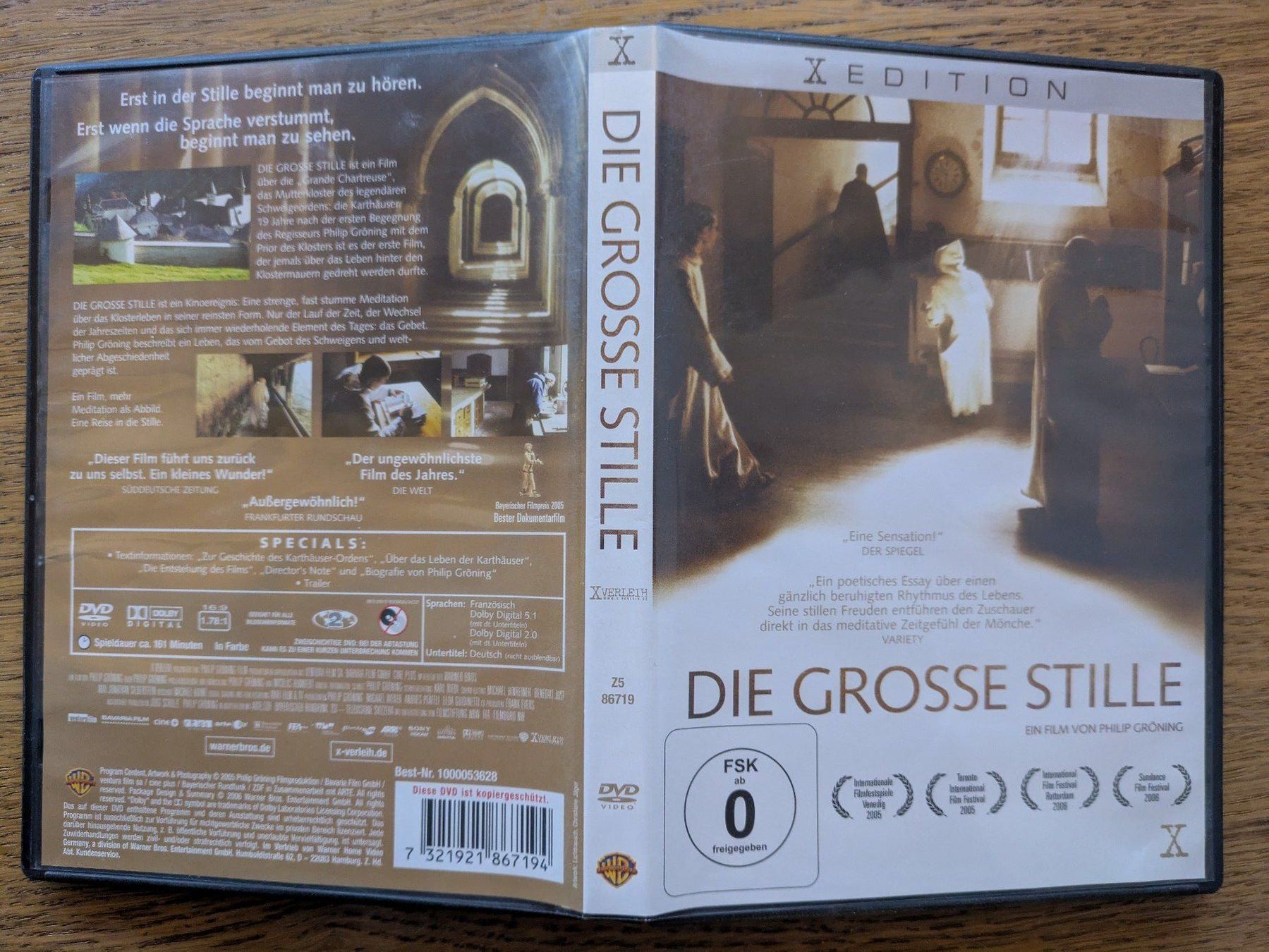 Tutti i DVDs: Die Grosse Stille - DVD - Philip Gröning – Usato da Männedorf venduto da Pacer19 1