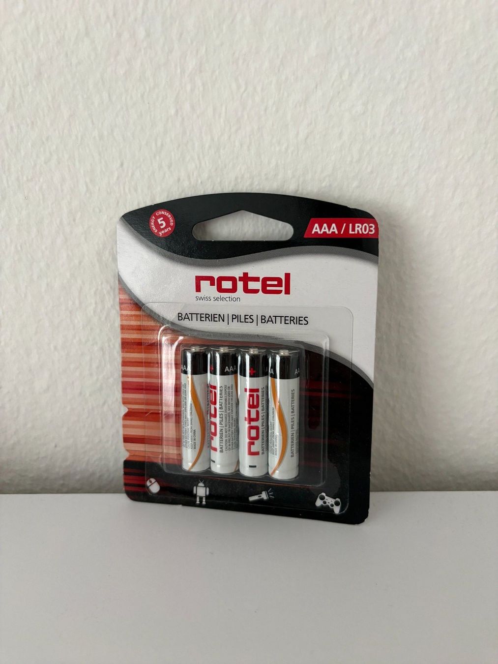 Caricatori & Batterie: Rotel AAA/LR03 Batterien – Nuovo e nell'imballaggio originale da Gossau SG venduto da Sekki0407