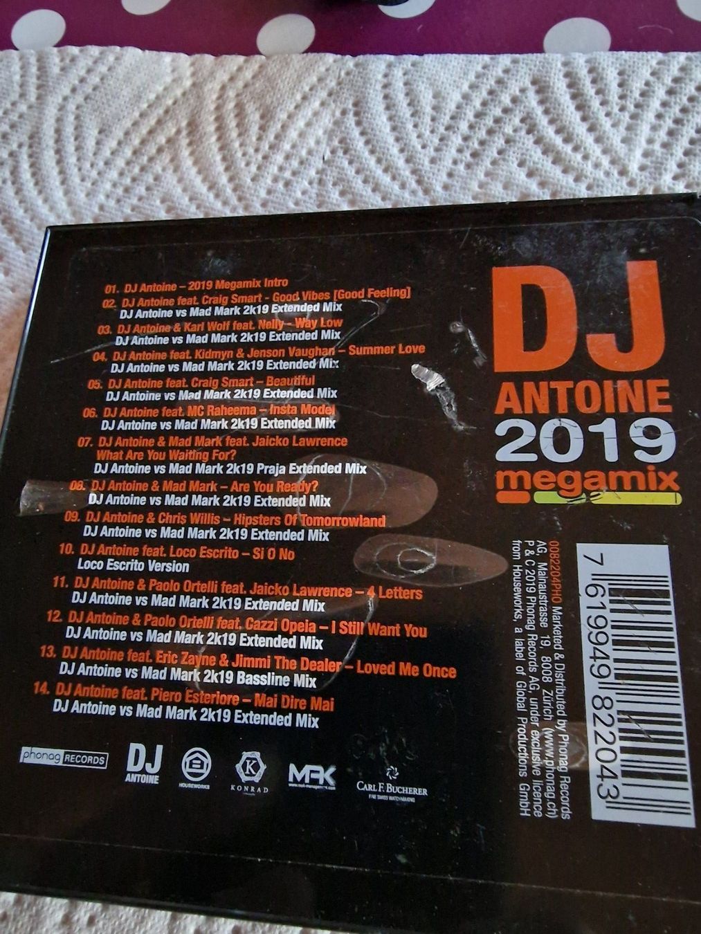 CD: DJ Antoine 2019 – Usato da eschert venduto da brichou 1