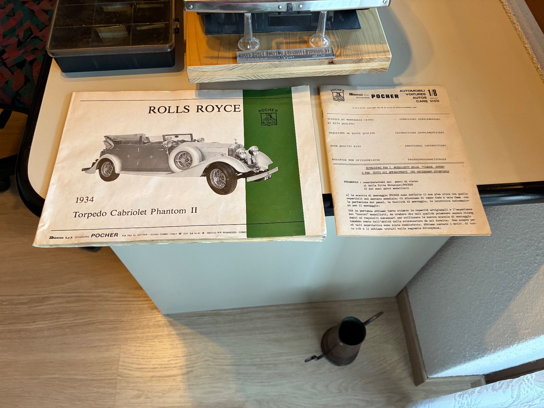 Rolls Royce Voitures modèles: Modellauto Rolls Royce Phantom II/1934 – D'occasion à Schübelbach par Hecht11. 6