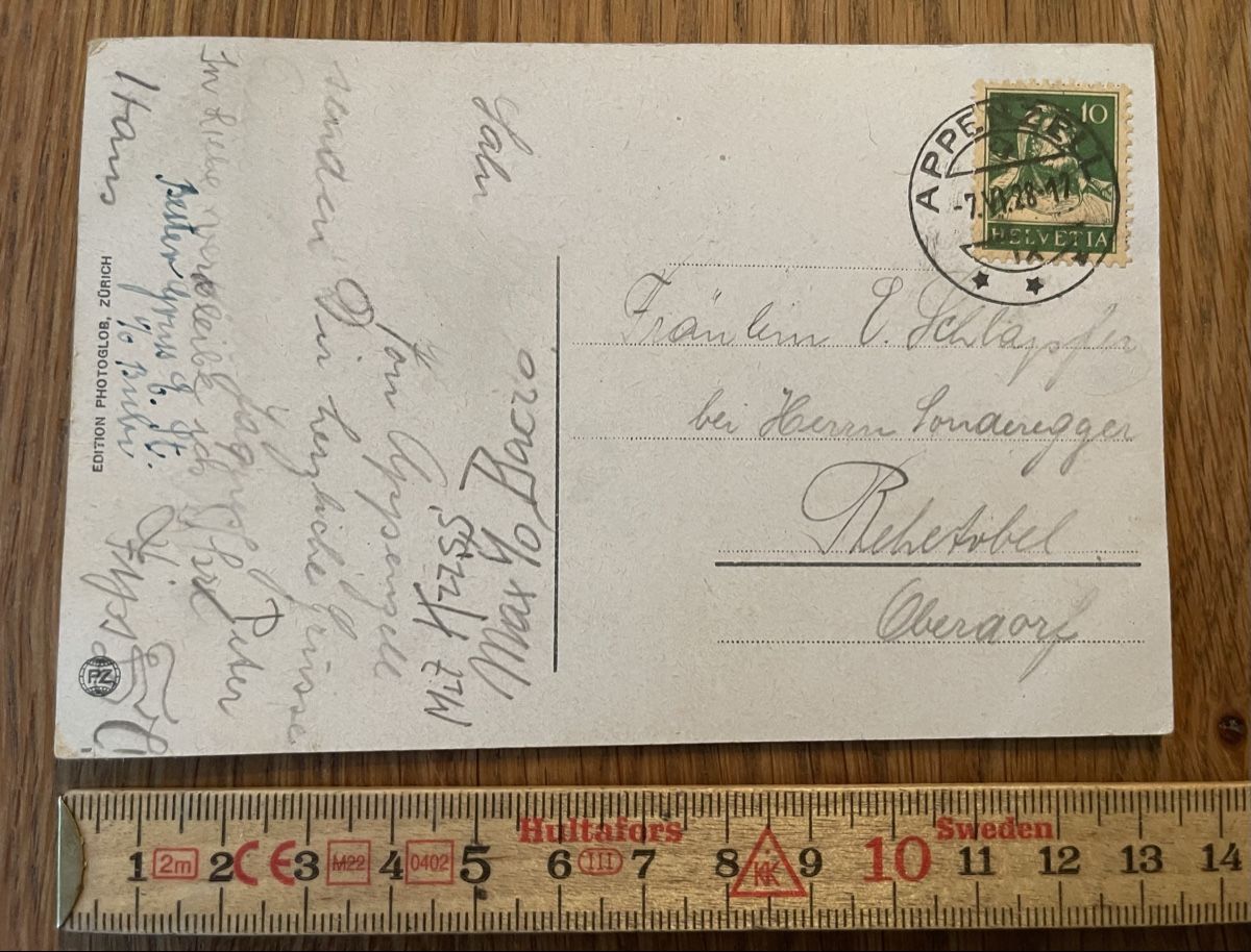 Cartoline postali: Ansichtskarte Seealpsee Appenzeller – Usato da Waldstatt venduto da Cremschnitte 1