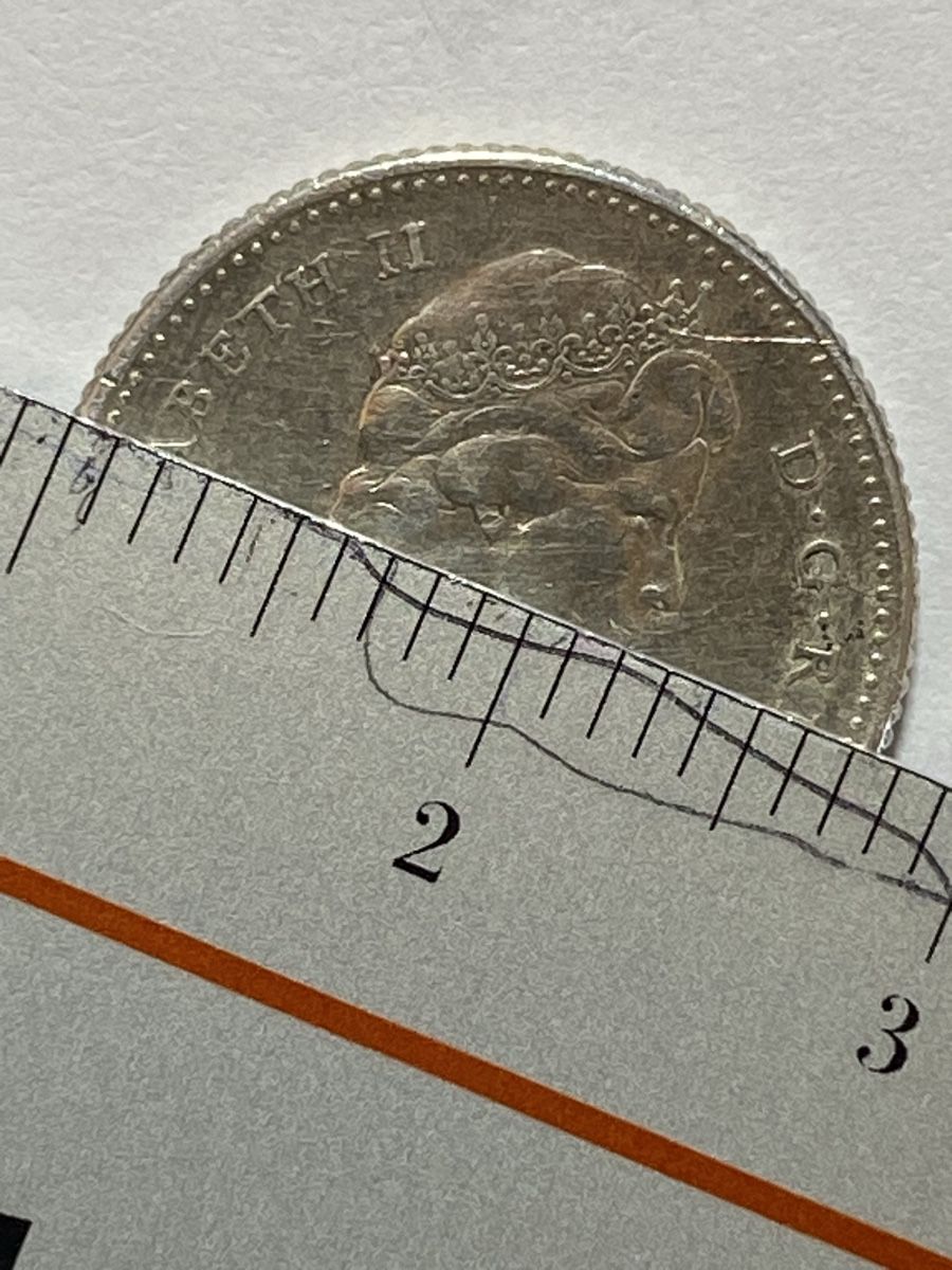 Tutti le monete: Canada - 10 cents - 1966 - AG  – Usato da Payerne venduto da Mike1682 2
