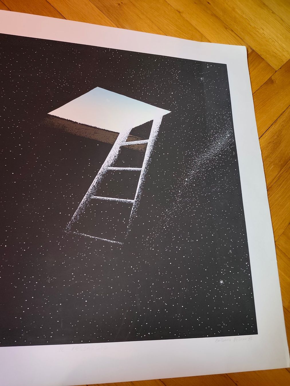 Grafica & Litografie: Lithographie 1975 Antonio Peticov – Usato da Montreux venduto da LeVintage33 1