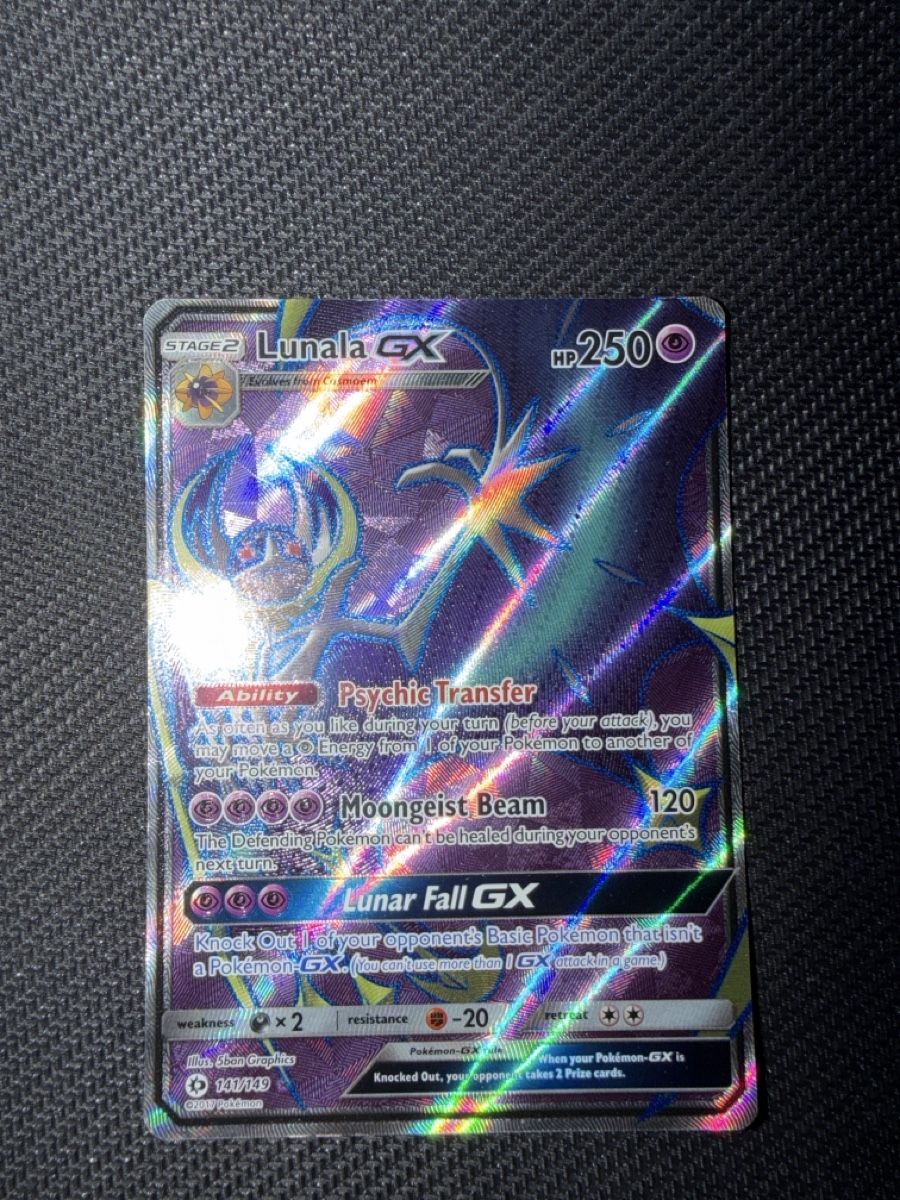 Pokémon Sammelbilder & Trading cards: Lunala GX ENG - Ab 1.- – Gebraucht aus Claro von bambuino