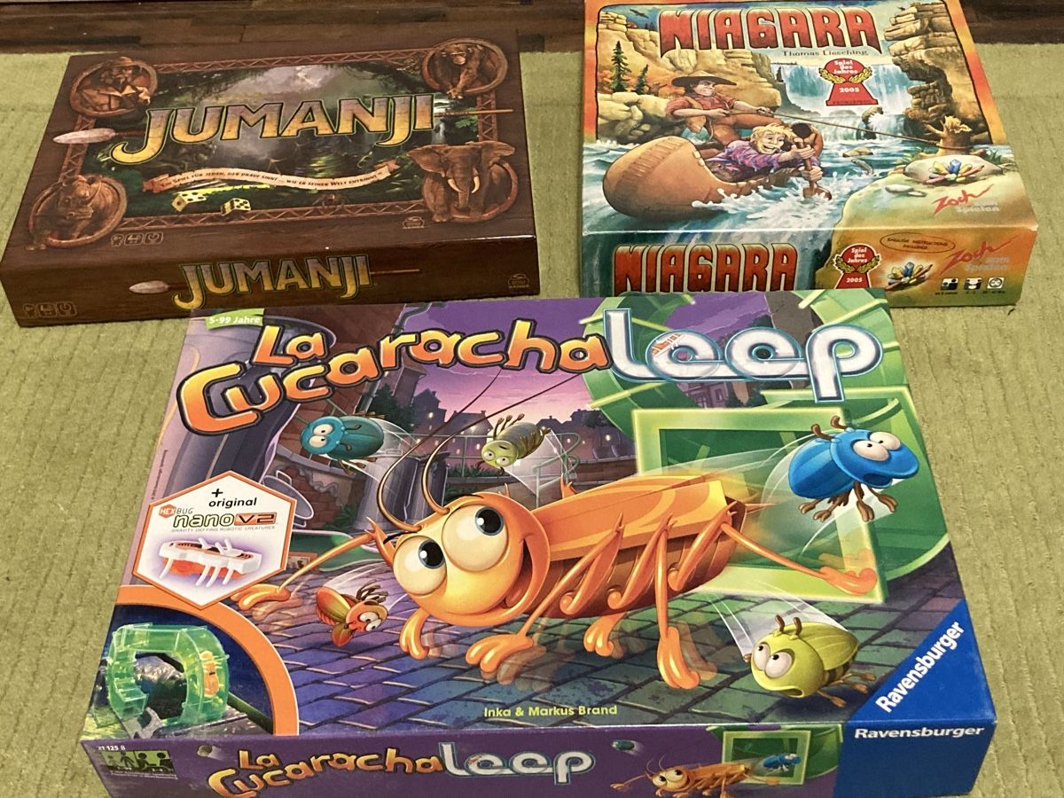 Spiele: 3 Gesellschaftsspiele – Gebraucht aus Weiningen ZH von romimast
