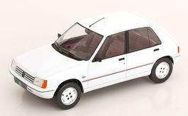 PEUGEOT 205 LACOSTE 4-TÜRER WEISS 1:18 SOLIDO