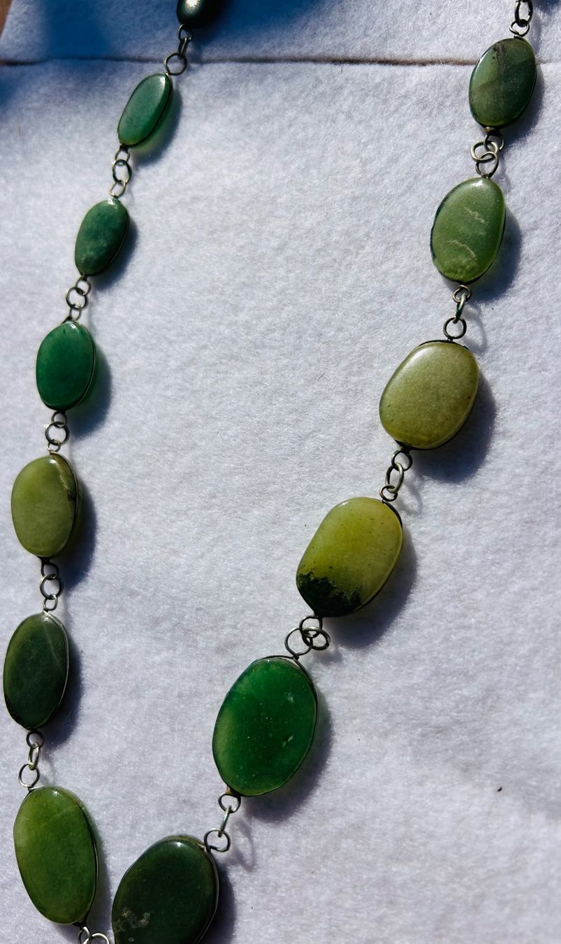 Catenine: Collier en aventurine verte – Usato da Suscévaz venduto da ade_t8x2 4
