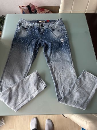 QS by s.Oliver Jeans, Damen, Gr. 40, hellblau, Top Zustand!
