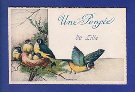 OISEAU - Mésanges - Une pensée de Lille