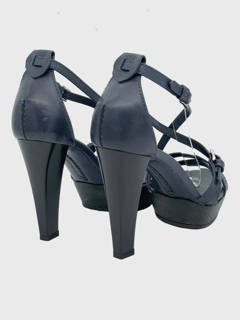 Tod'S Damenschuhe: Tod's Platform Sandale mit Absatz EU 36 Blau – Gebraucht aus Zürich von shoe_shop 3